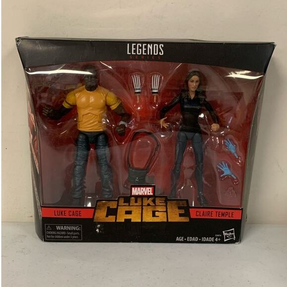Marvel Luke Cage and Claire Temple Legends Series 2 Pack Action Figure - Picture 1 of 5